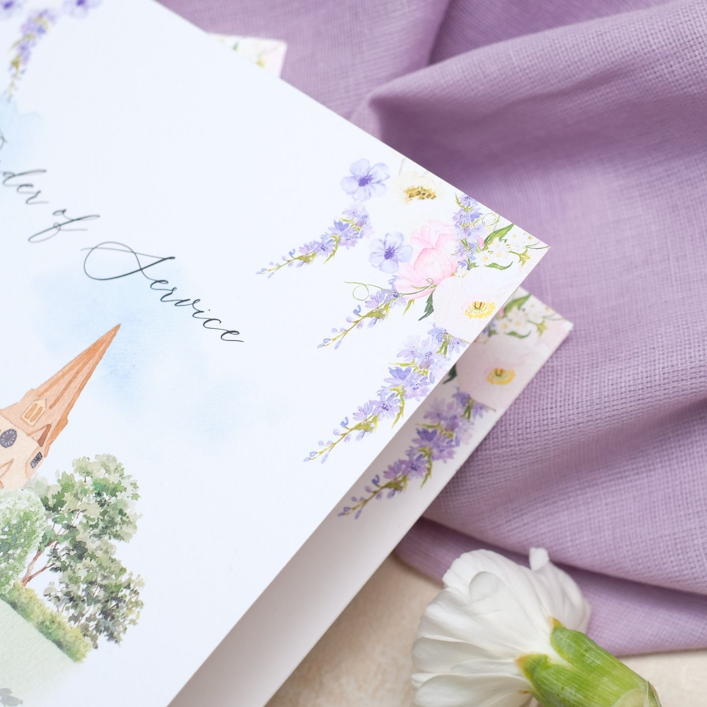 Wildflower Order of Service Booklet