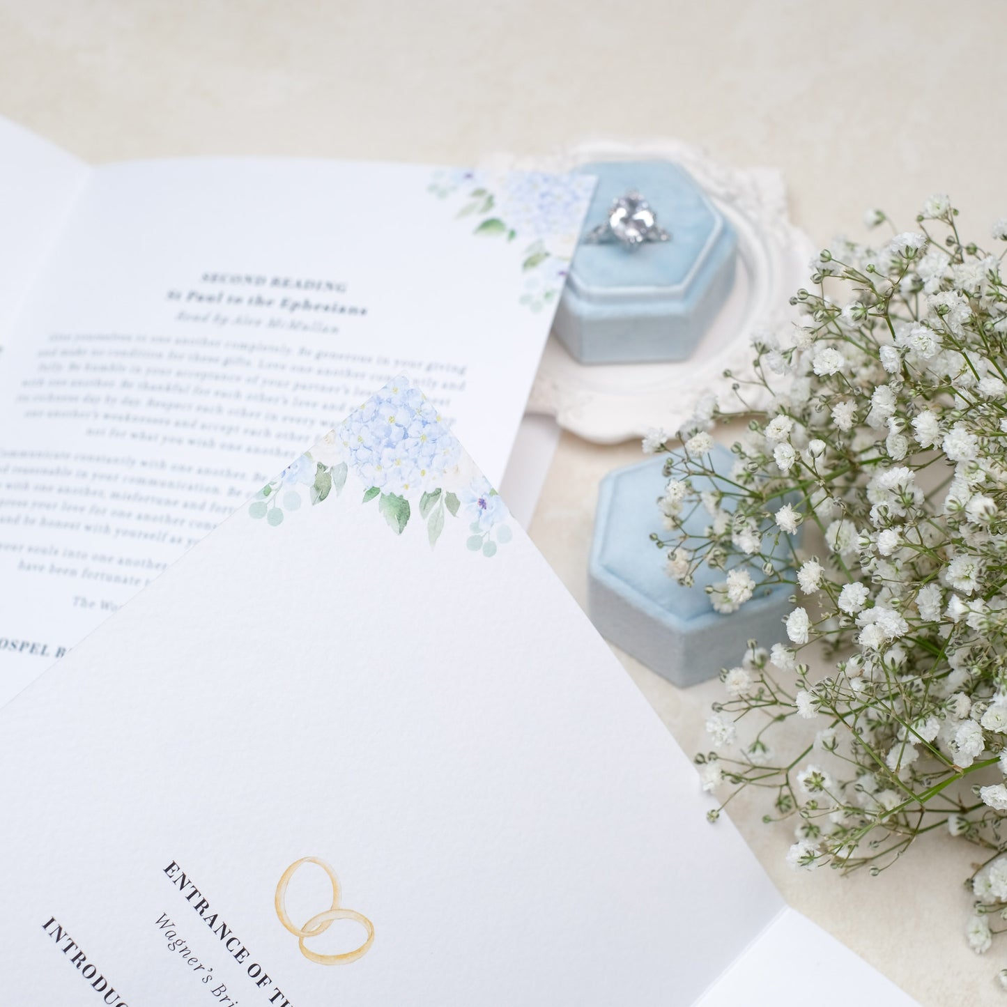Dusty Blue Order of Service