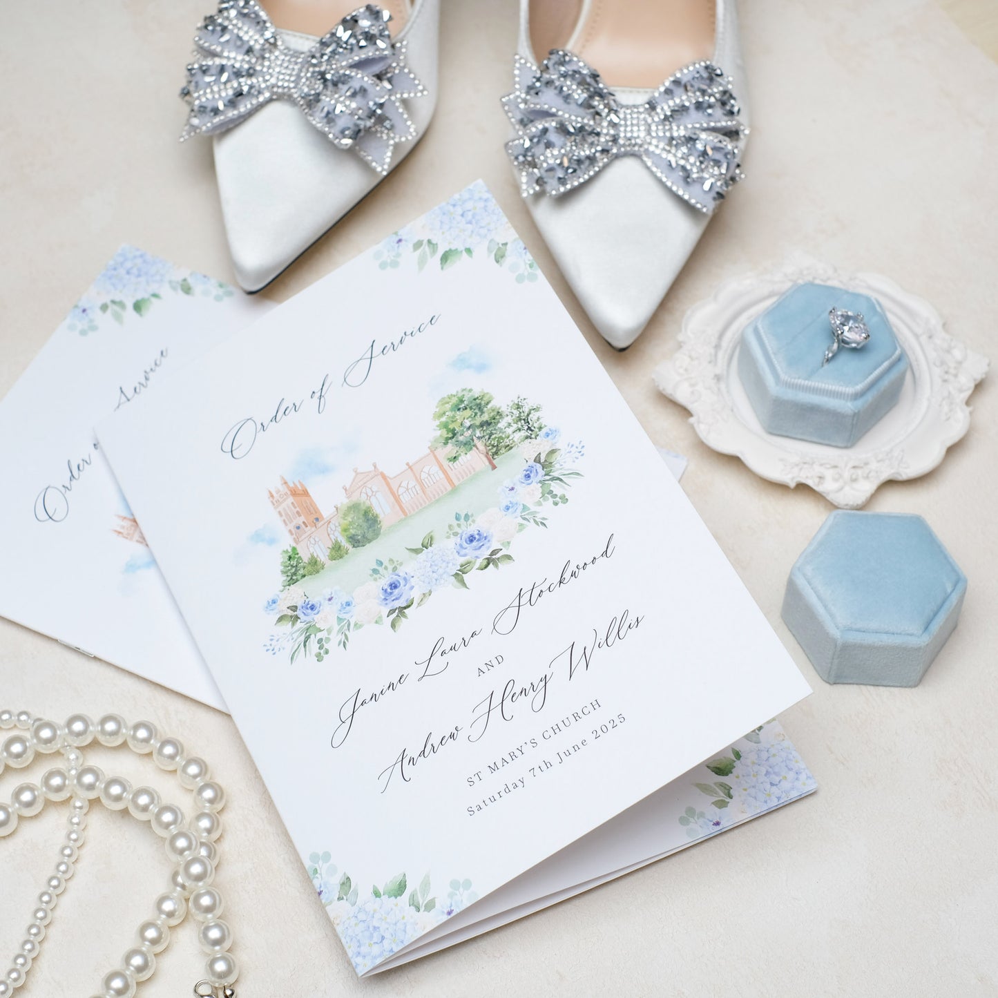 Wildflower Order of Service Booklet