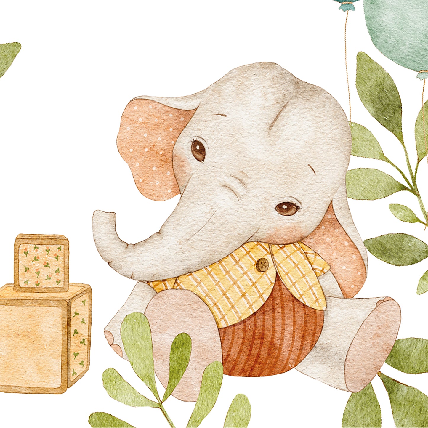 Watercolour Elephants