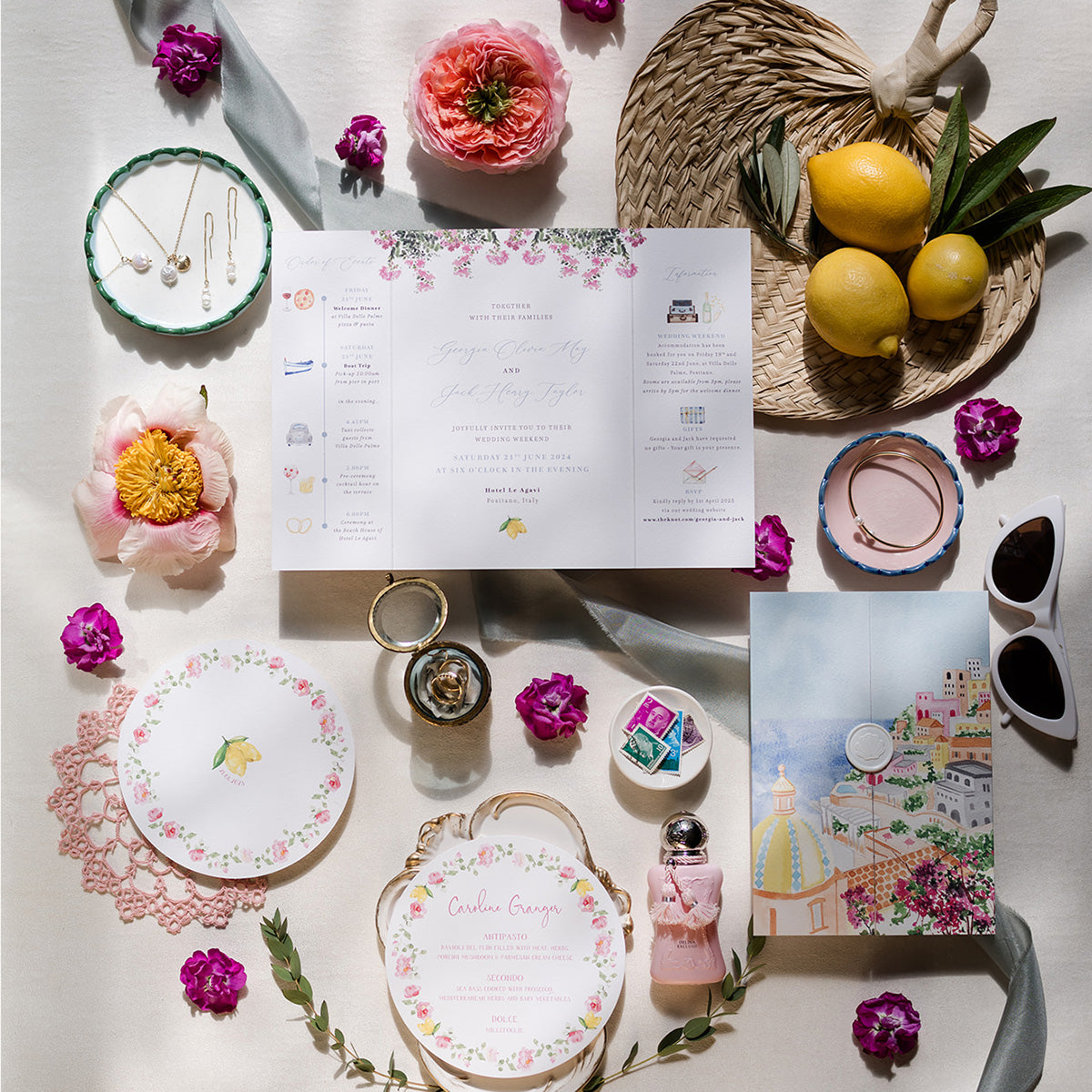 Positano Wedding Invitation