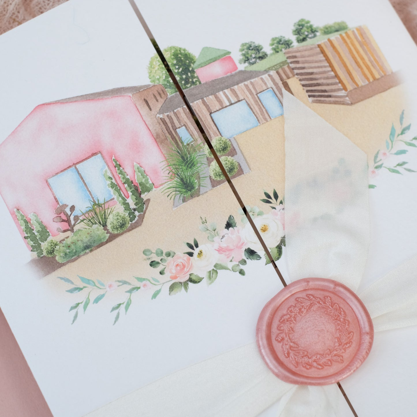 Runa Farm Wedding Invitation