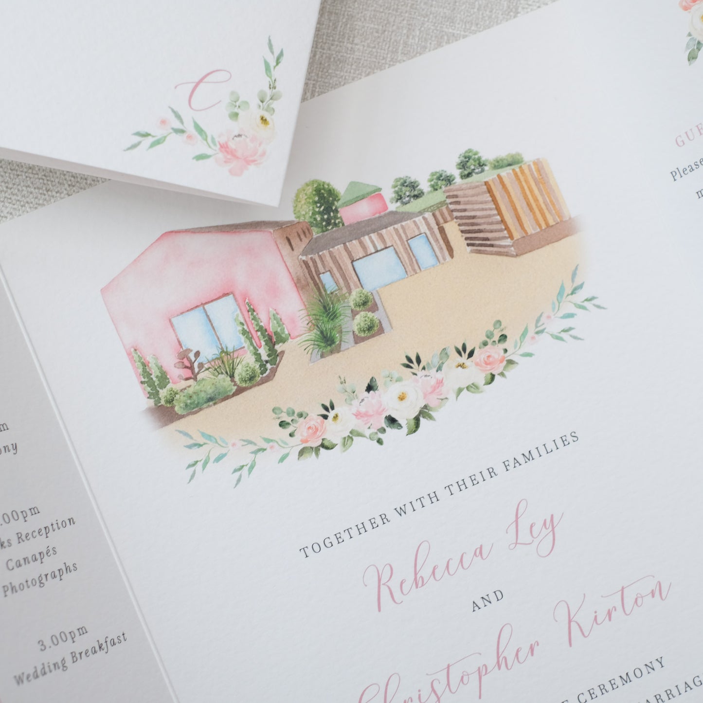 Runa Farm Wedding Invitation