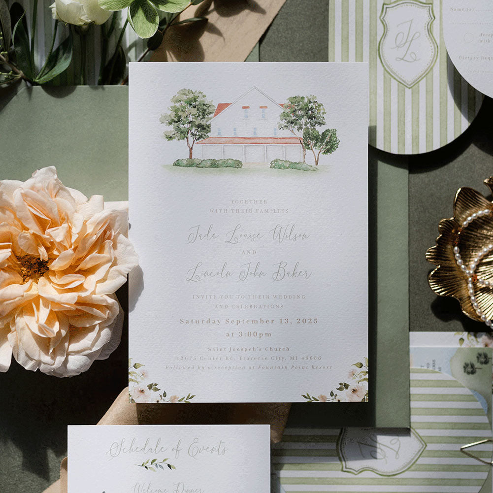 Savannah | Coastal Wedding Invitation Set