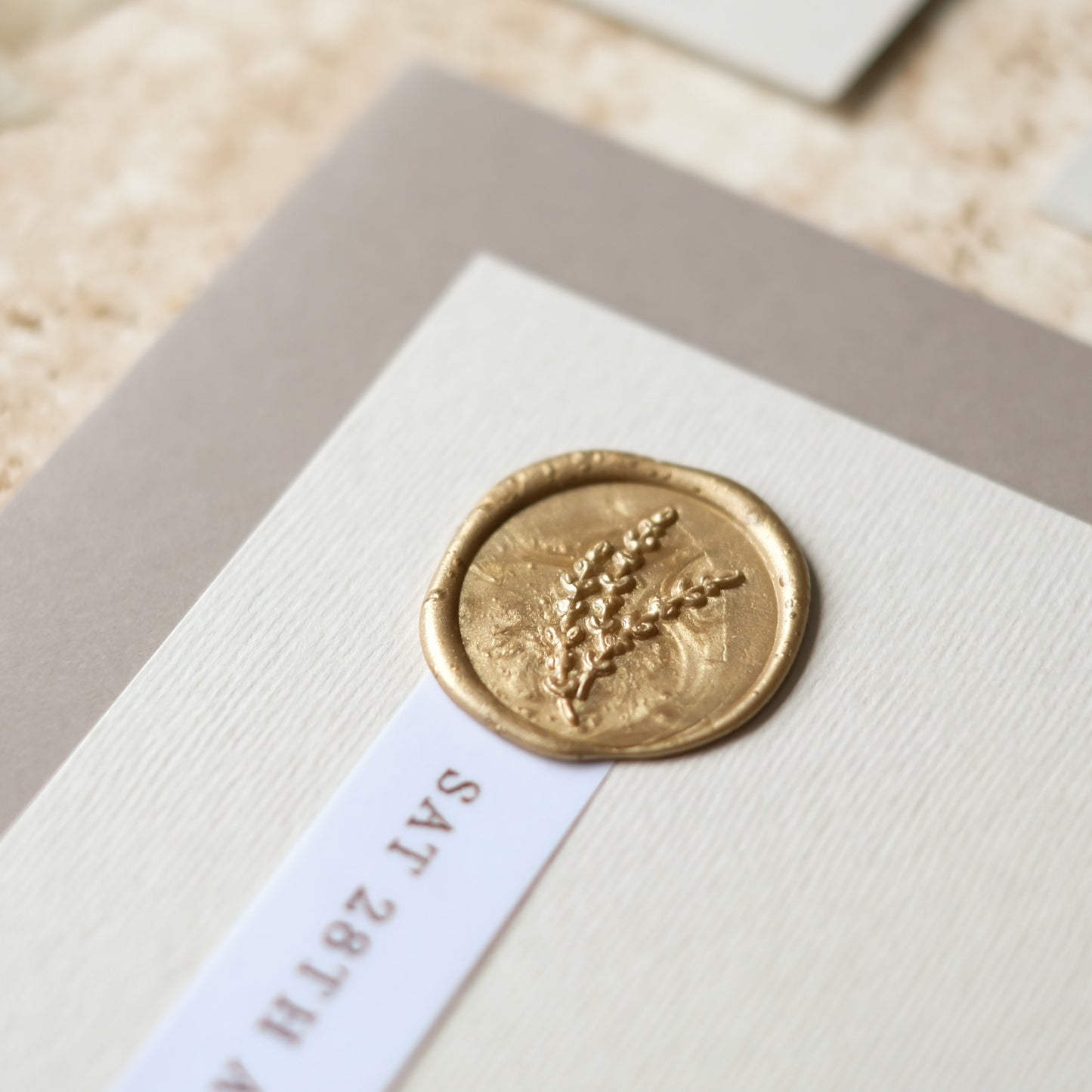 Gold Wax Seal