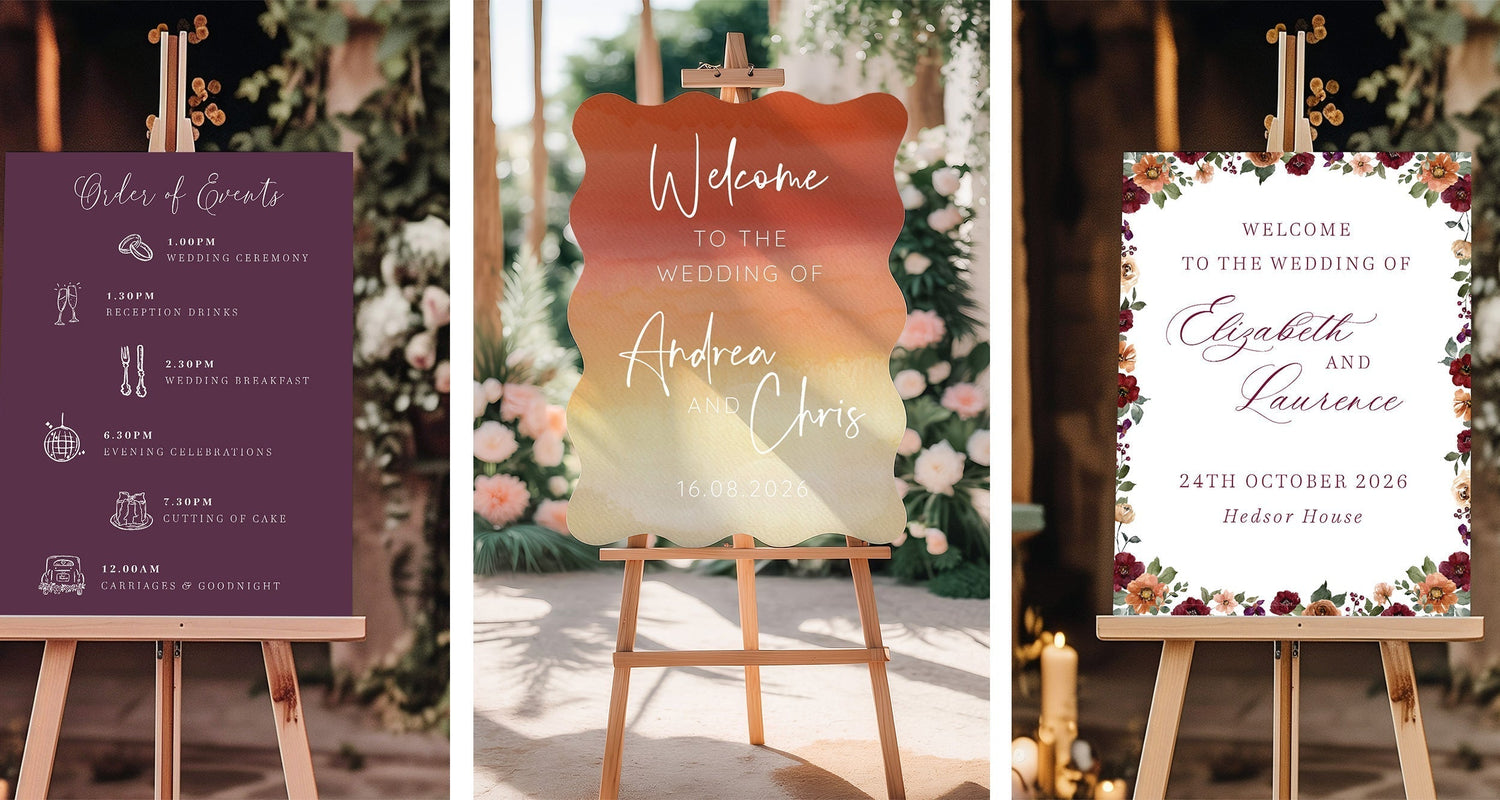 Autumn Welcome Signs with a Twist – Splendid Swan