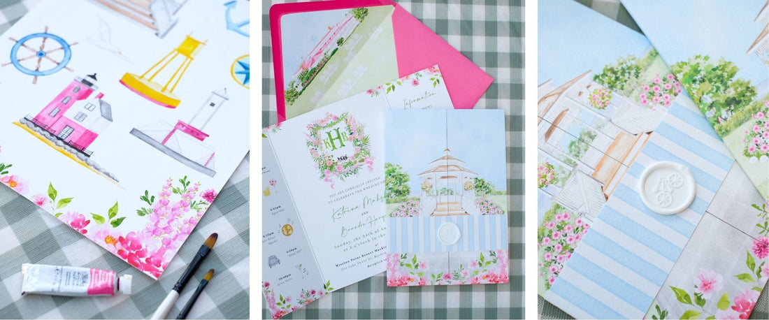 Mackinac Island Wedding Invitations