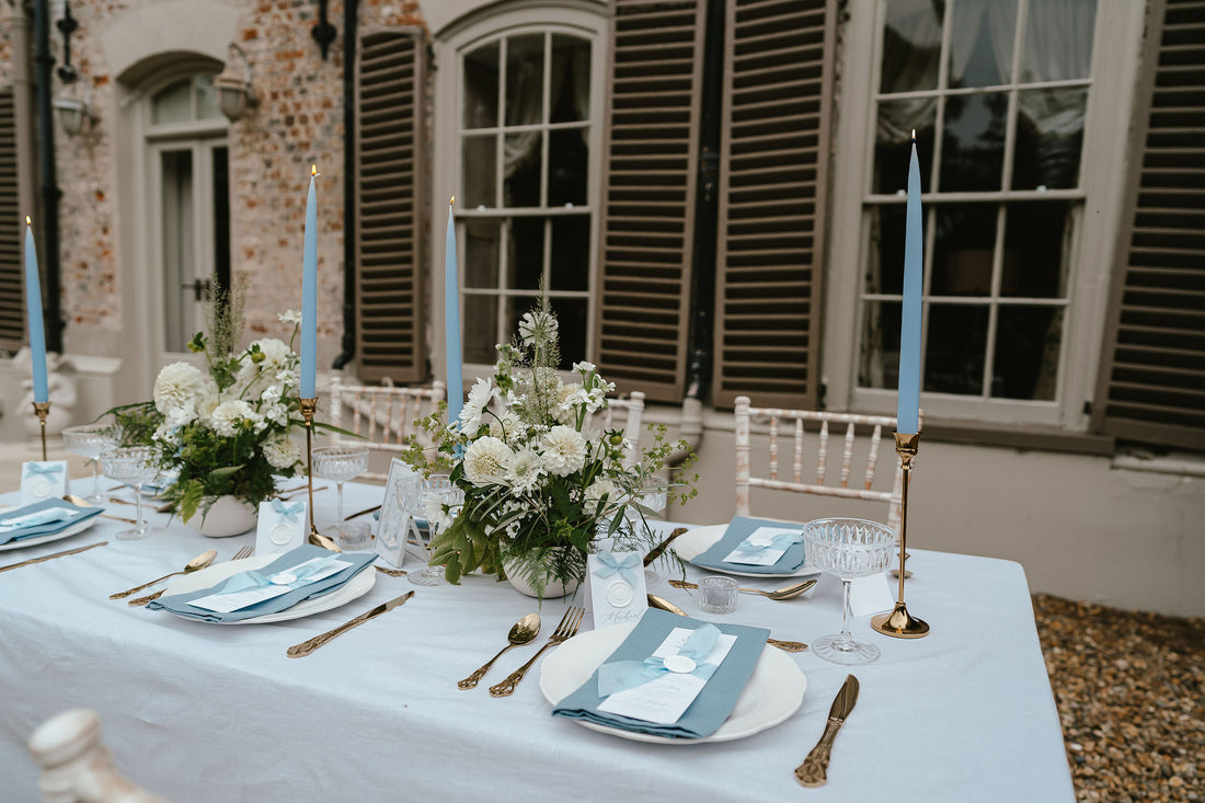 Dusty Blue Wedding Theme Ideas