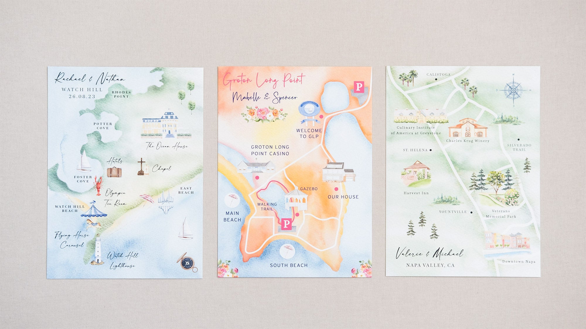 How To Make A Map For A Wedding Invitation Splendid Swan   Watercolour Map Blog Header 