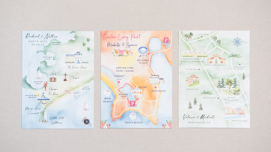 How to Make a Map for a Wedding Invitation