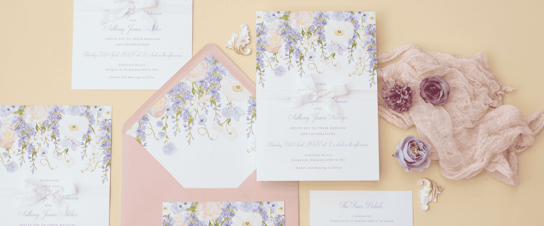 Wisteria Wedding Invitations