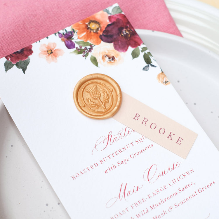 Autumn Wedding Stationery