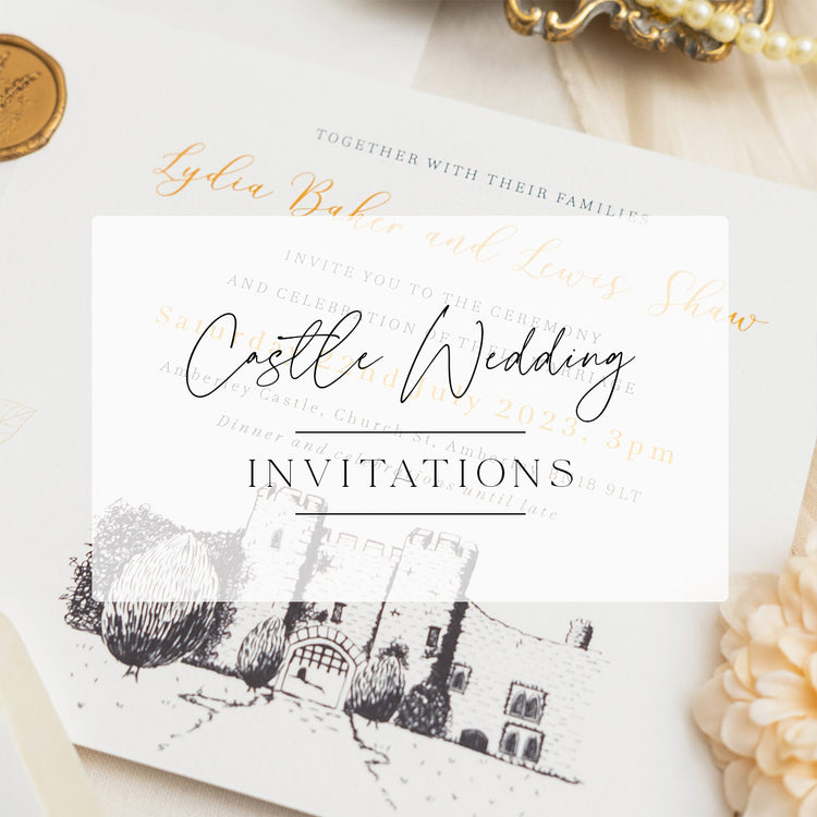 Castle Wedding Invitations