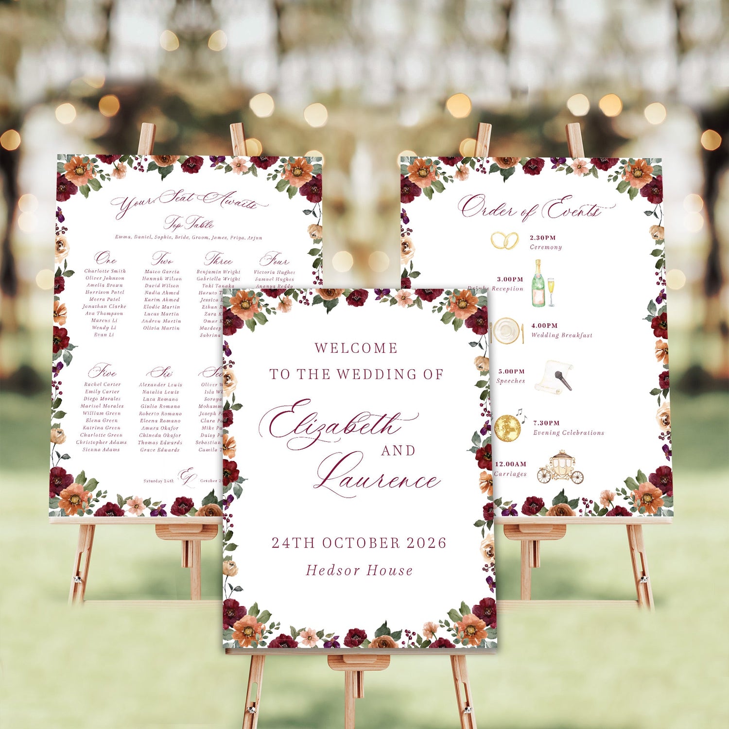 Wedding Sign Bundles