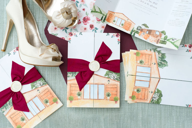 Barn Wedding Invitations