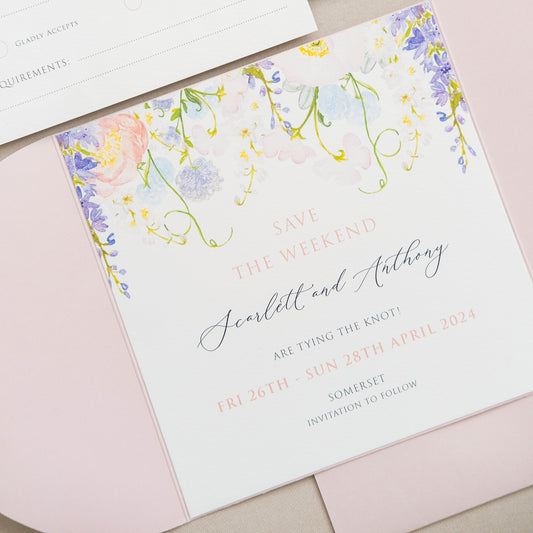 Whimsical Save the Date Card