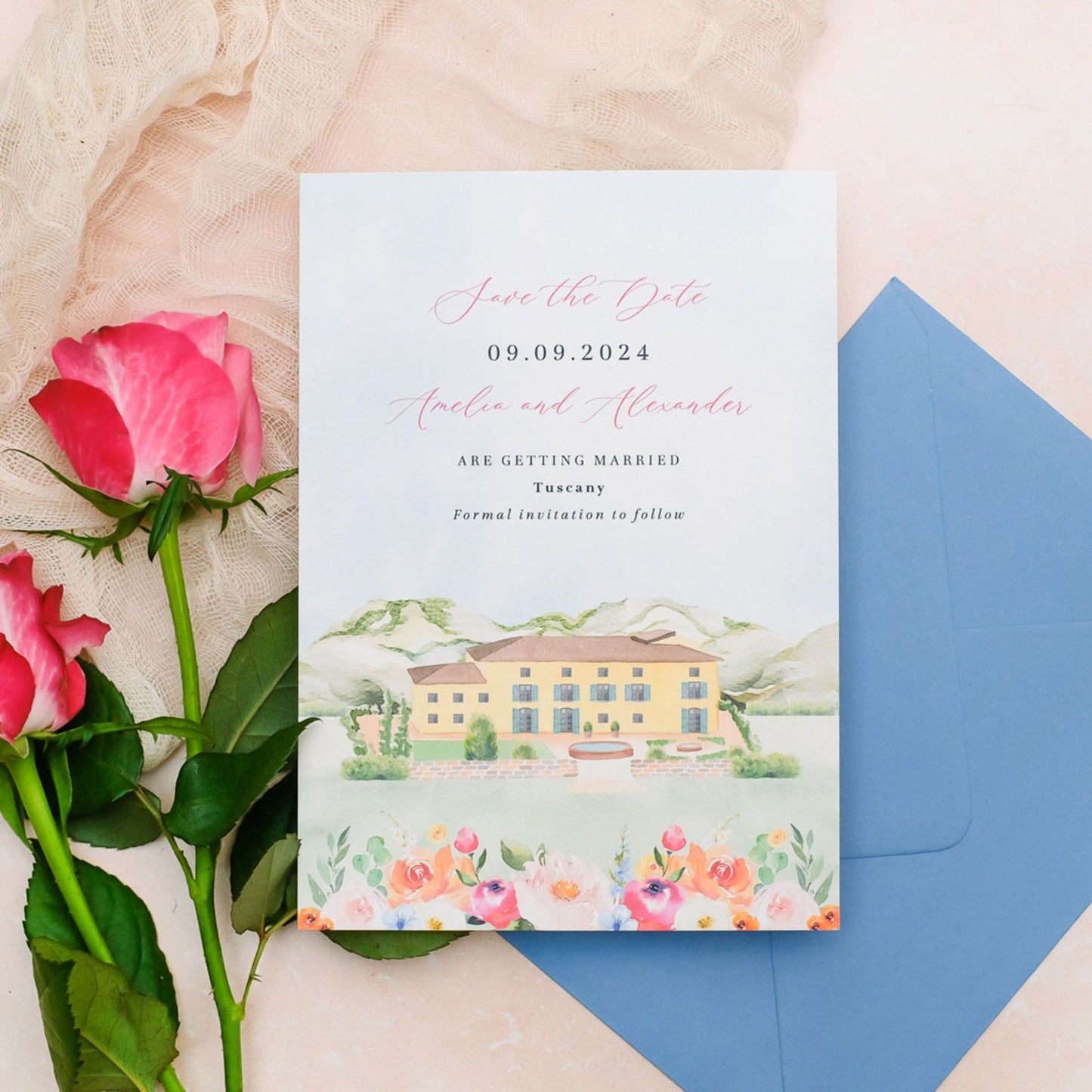 Destination Wedding Save the Dates