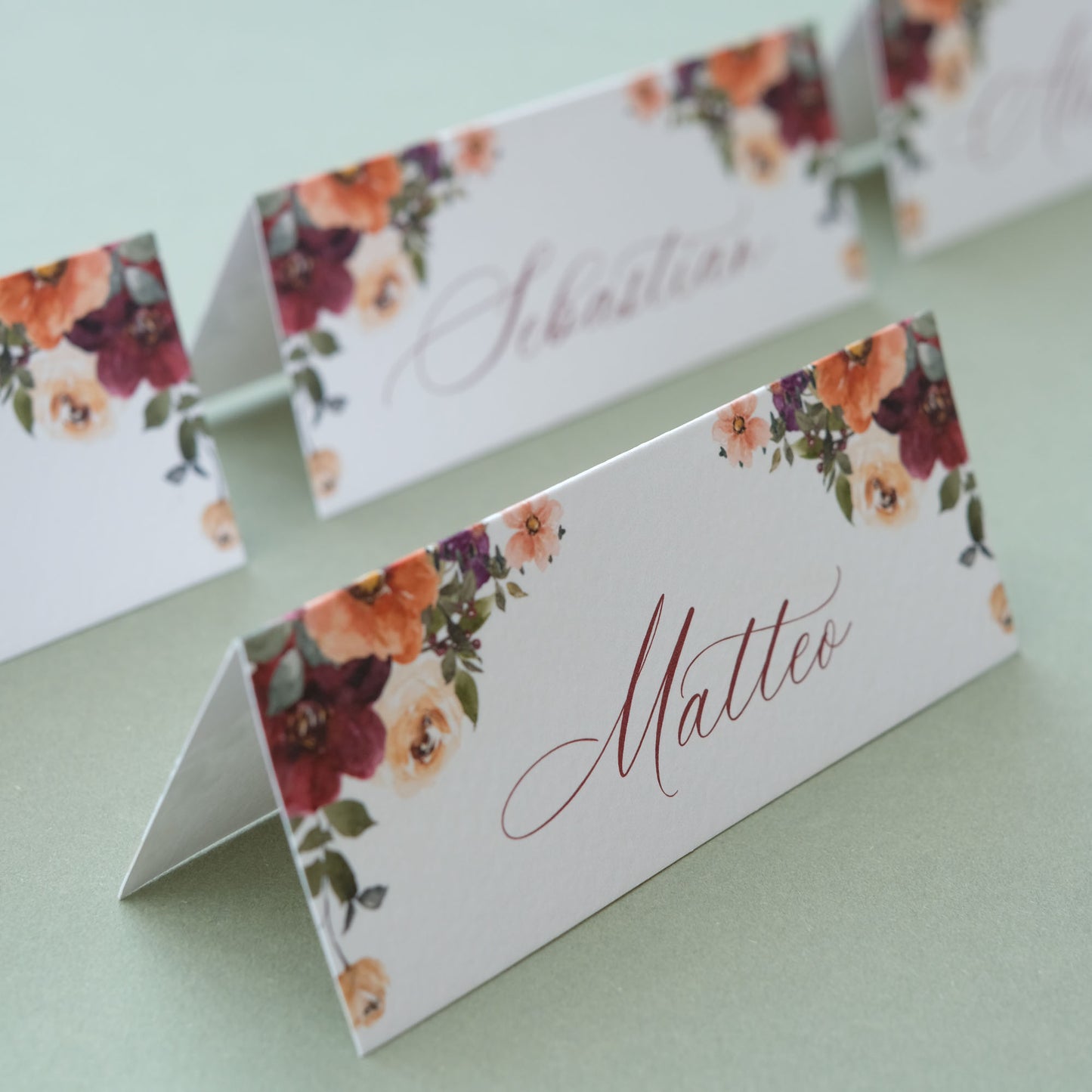 Aurelia | Autumn Wedding Place Cards