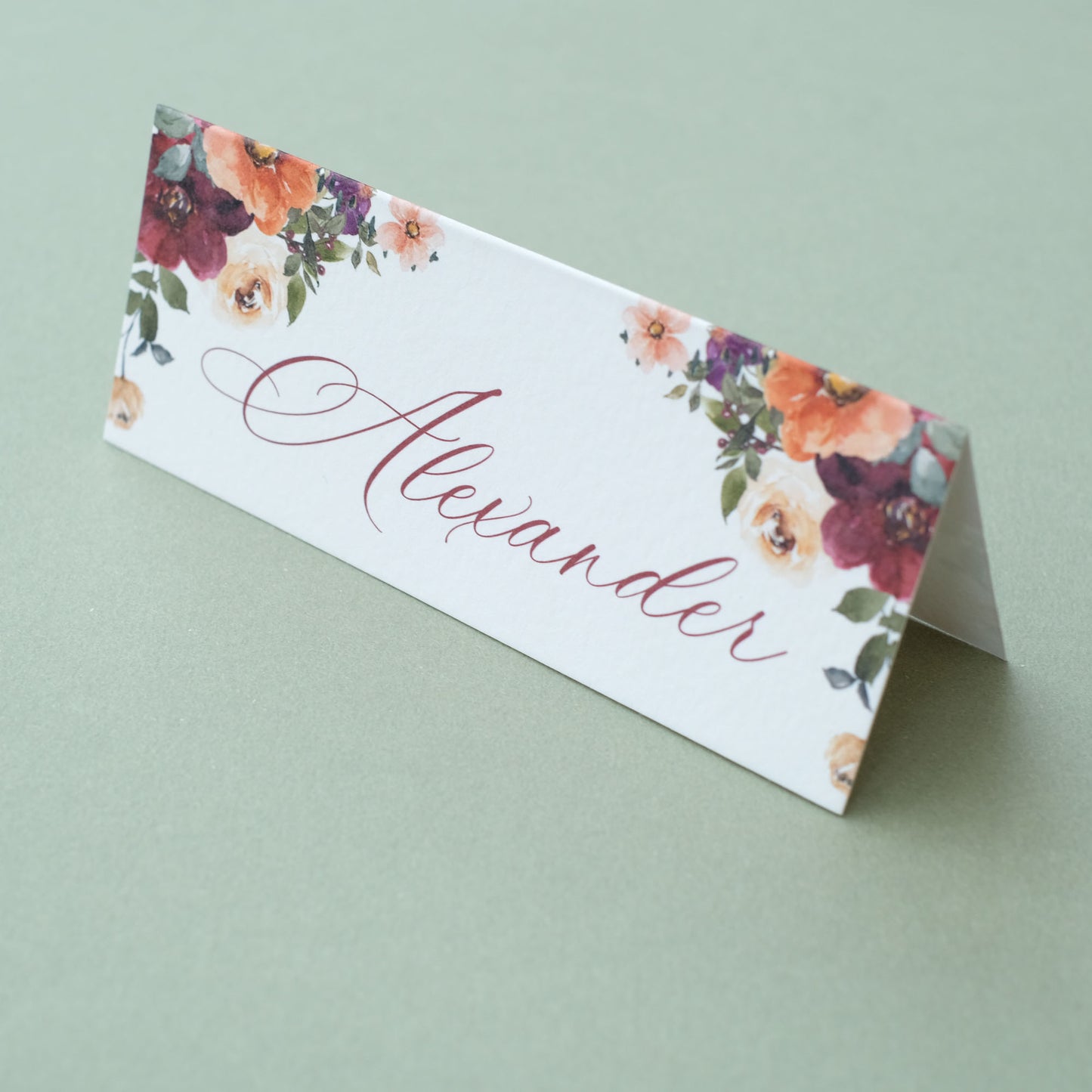 Aurelia | Autumn Wedding Place Cards