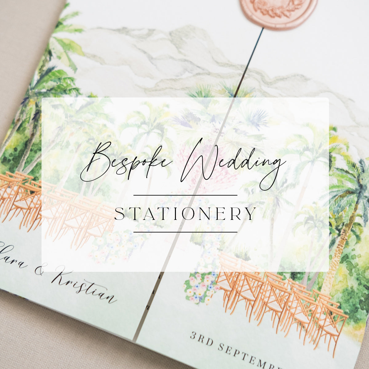 custom wedding stationery and bespoke wedding invitations