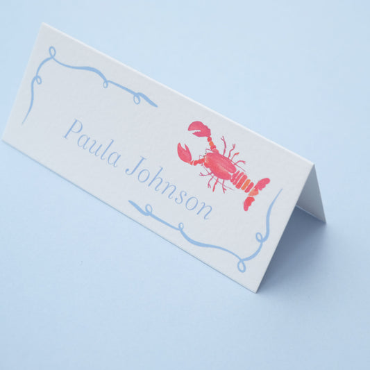 Lobster Place Cards