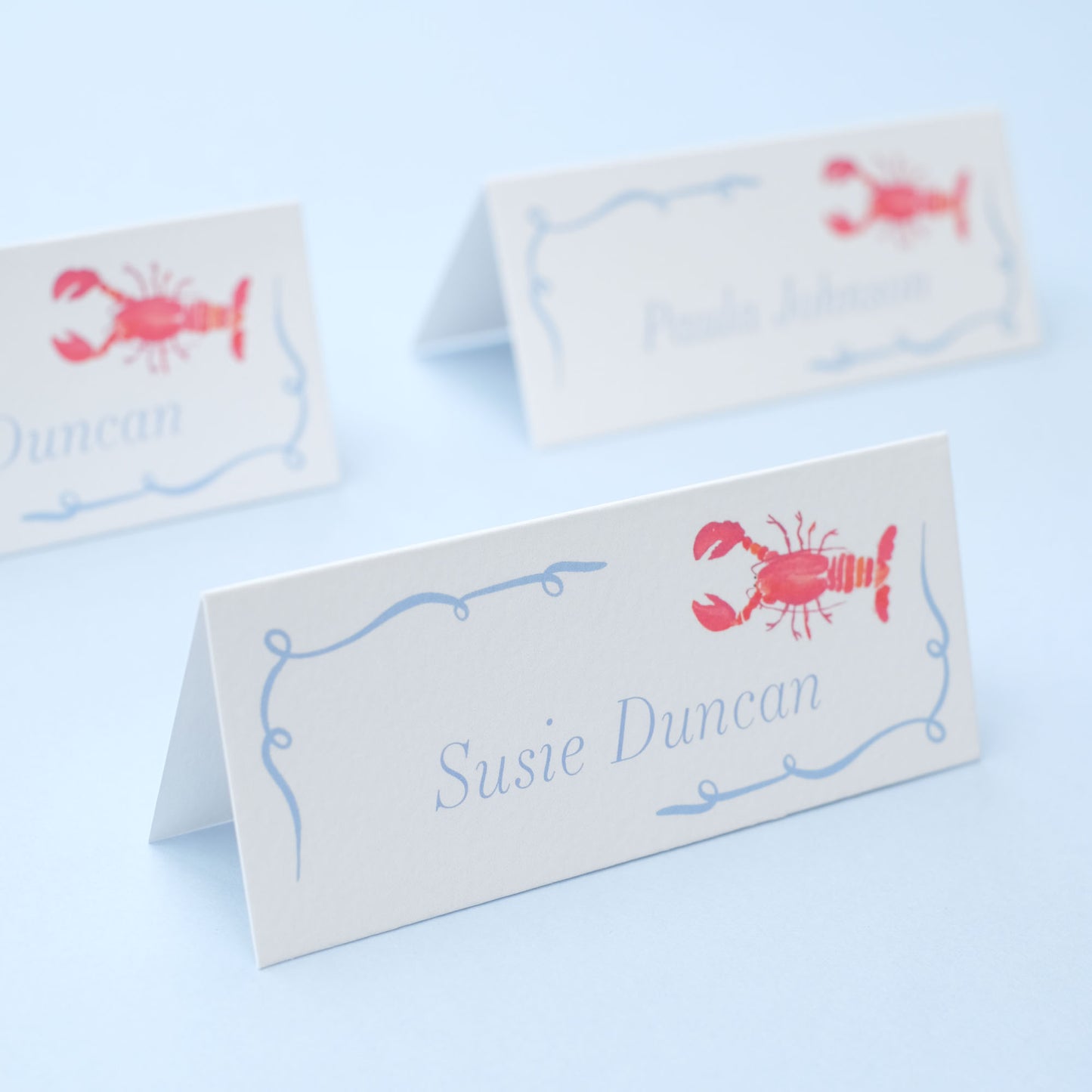 Lobster Place Cards