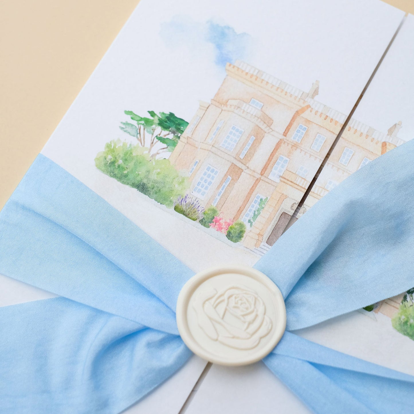 Hedsor House wedding invitations, Buckinghamshire