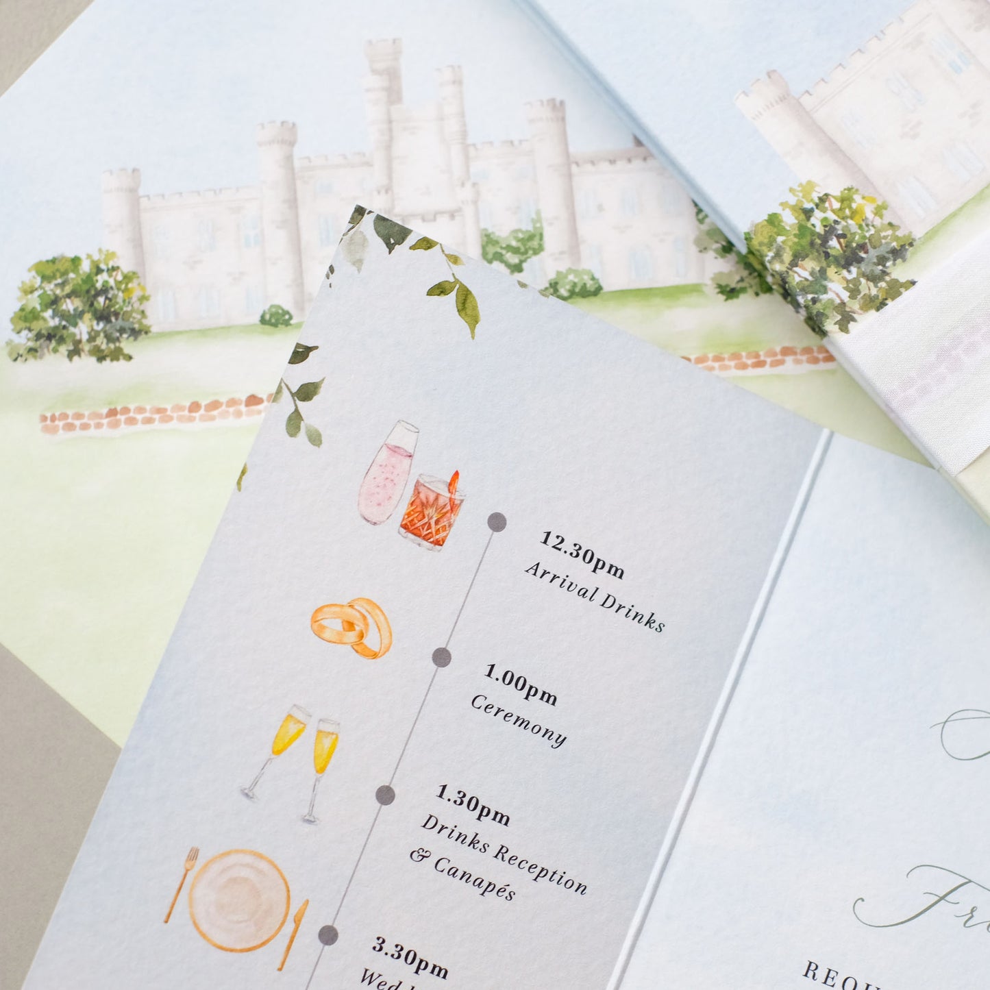 Hensol Castle Wedding Invitations