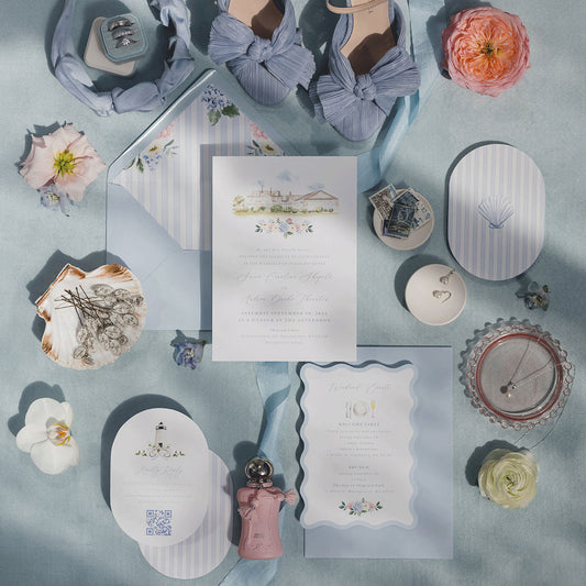 Isla | Coastal Wedding Invitation Set