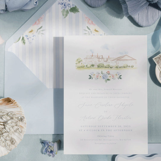 Isla | Coastal Wedding Invitation Set