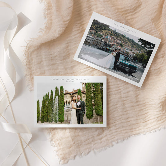 Wedding Thank You Card Postcard